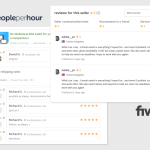 Work on PeoplePerHour & Fiverr